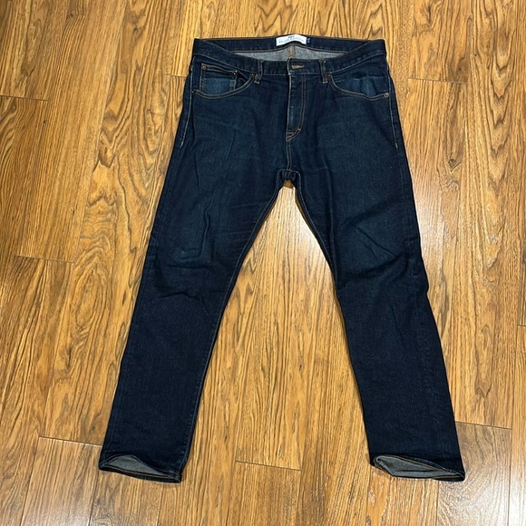 Peter Manning Skinny Stretch Jeans in Dark Wash 32 x 27 - Picture 1 of 3